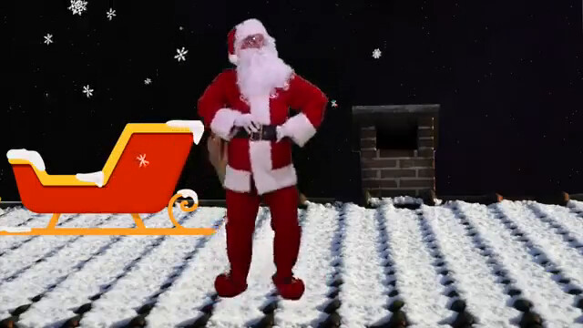 Holiday dance, frame 1202, CRF 28 encode