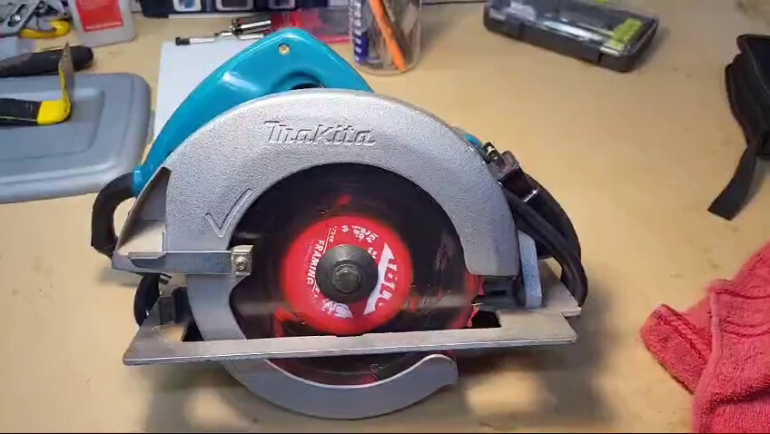 Circular saw, frame 6, CRF 28 encode